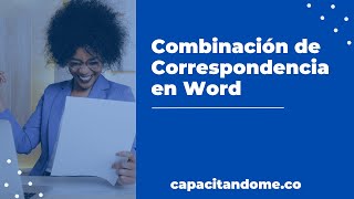 Combinación de Correspondencia en Microsoft Word [upl. by Thayne]