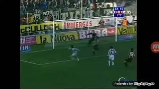 Inzaghi ruba 3 gol a del Piero che non esulta [upl. by Radman]