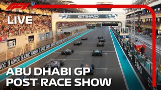 F1 LIVE Abu Dhabi Grand Prix Post Race Show [upl. by Busby49]