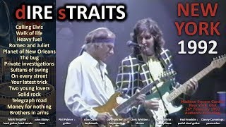 Dire Straits  1992  LIVE in New York 60 fps [upl. by Andrei]