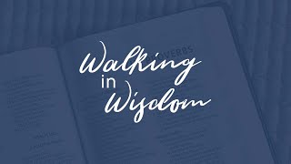 Pastor Ritchey quotWalking in Wisdomquot Sermon 23 [upl. by Silvio]