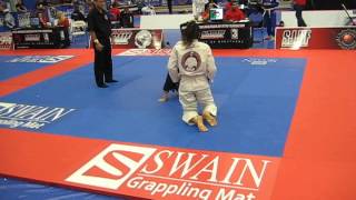 Anjani Siddhartha Gracie JiuJitsu Final NABJJF 2015 [upl. by Meisel789]