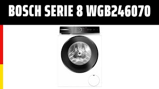 Waschmaschine Bosch Serie 8 WGB246070  Test  Deutsch [upl. by Nnylkcaj]