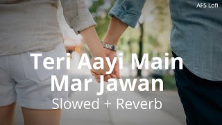 Teri Aayi main Mar Jawan slowed  reverb  Badshah Arijit Singh  AFS Lofi [upl. by Eiduam874]