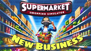 Back 2 Blossom Market😅😁  Playing Supermarket Simulator Day 4 firstpayment stream jakace [upl. by Bernj]