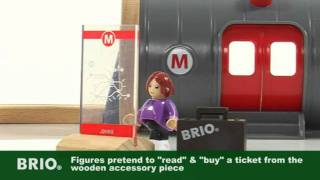 BRIO World  33513 Metro Railway Set [upl. by Asilej297]