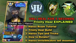 HANZO ROAM TUTORIAL GUIDE  TIPS TRICKS BEST EMBLEM AND BUILD hanzo user must watch [upl. by Saref195]