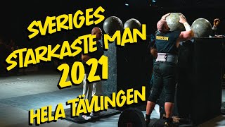 SVERIGES STARKASTE MAN 2021  LIVESÄNDNING [upl. by Kuth]