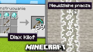 ZAKAZANE BŁĘDY w MINECRAFT które NAPRAWDĘ DZIAŁAJĄ wow [upl. by Larimer]