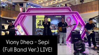 Sepi Full Band Version LIVE at Just Music Trax FM Mal Ciputra Semarang [upl. by Akibma]