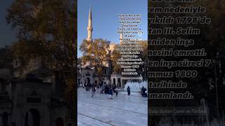 Eyüp Sultan Cami’nin Kısaca Yapılışı tarihincelemesi travel tarih tarihiyerler osmanlı keşfet [upl. by Elletse651]