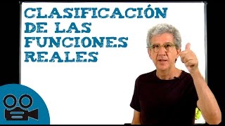 Clasificación de las funciones reales [upl. by Reseda295]