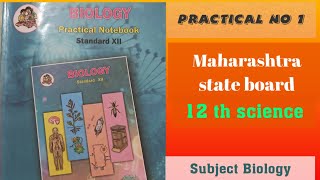 Practical no 1 12th sci Biology Study of osmosis by potato osmoscope chandra technical [upl. by Maram75]