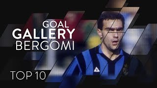 GIUSEPPE BERGOMI  INTER TOP 10 GOALS  Goal Gallery 🇮🇹🖤💙 [upl. by Levi]