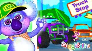 I Like Trucks  Trucks Song  Nursery Rhymes for Kids  GiggleBellies [upl. by Micky]