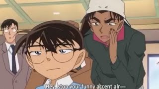 Rare moment where Conan speak Kansai Dialect [upl. by Ahsinit]