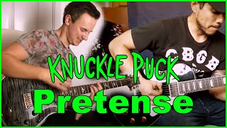 Knuckle Puck  Pretense  Guitar Cover Collaboration with AxeInOverdrive [upl. by Tlok]