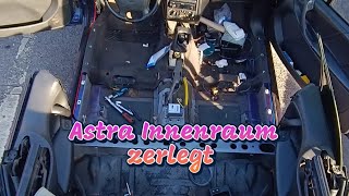 Opel Astra f Innenraum zerlegt [upl. by Areht]