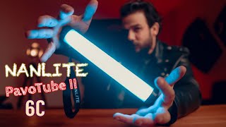 مراجعة ليد تيوب الوان  NANLITE PavoTube II 6C Review [upl. by Ness]