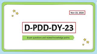 DPDDDY23 Sample Questions for Dell PowerProtect DD Deploy 2023 Exam [upl. by Ecerehs239]