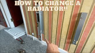 How To Change A Radiator On An Open Vented Heating System [upl. by Anod]