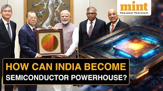 PM Modi Meets Tata Sons PSMC to Discuss India’s Semiconductor Manufacturing Projects [upl. by Enahsal663]