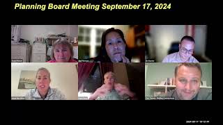 Sherborn Planning Board Meeting September 17 2024 [upl. by Angele]