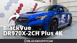 BlackVue DR970X2CH Plus 4K Dash Cam x 2023 Subaru WRX Installation  BlackboxMyCar [upl. by Rosenbaum]