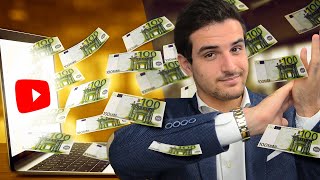 Quanto Ganha Um Youtuber De Finanças Pessoais [upl. by Eeraj]