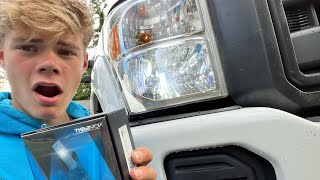 Installting LED Headlights on my Truck [upl. by Riegel]