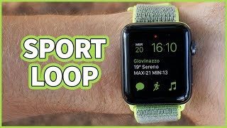 Recensione cinturino Sport Loop per Apple Watch [upl. by Averir]