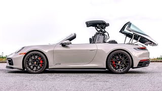 2022 Porsche 911 Targa 4 GTS  Driving Sound Exterior amp Interior [upl. by Sheply294]