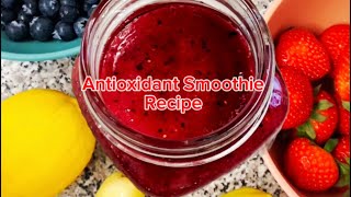 Making A Tasty Antioxidant smoothie [upl. by Lyndsey388]