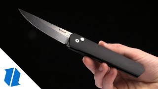 Boker Burnley Kwaiken Automatic Knife Overview [upl. by Kolb]