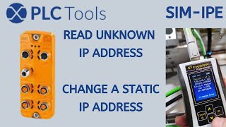 IFM IO Link Master Configuration Read and Change the IP Address [upl. by Carmel870]