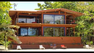 Family Vacation Roatan Honduras House Tour Palmetto Bay [upl. by Elimay]