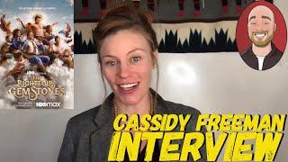 Cassidy Freeman  Interview The Righteous Gemstones S2Ep2 Spoilers [upl. by Benny]