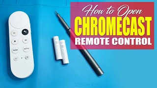 How to Open Chromecast Remote Control Water Damage remote repair [upl. by Analad]