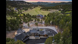 NEW OFFERING Just completed newly built Timber Frame Home in Evergreen [upl. by Tenner]