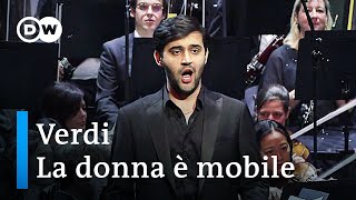 Verdi La donna è mobile from the opera Rigoletto  Bekhzod Davronov tenor [upl. by Eerok409]