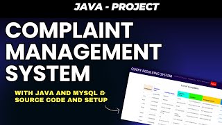 Complaint Management System Java EXPERT Shares Top Techniques [upl. by Aldrich]