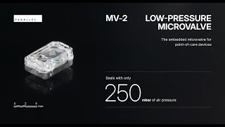 MV2 Low Pressure Microvalve [upl. by Memory]