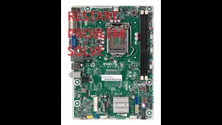 HP IPM61TB MOTHERBOARD CONTINUES RESTART PROMLEM SOLVE IN LIVE CASE STUDY [upl. by Olegna263]