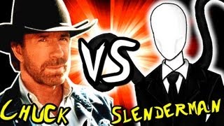 CHUCK NORRIS vs SLENDERMAN [upl. by Vaden]