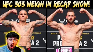 UFC 303 Pereira vs Prochazka 2 Predictions amp Betting Breakdown  Weigh In Recap Show [upl. by Palmer737]