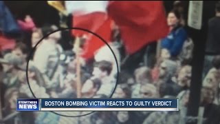 Williamsville native and Boston marathon bombing victim responds to guilty verdict [upl. by Candis]