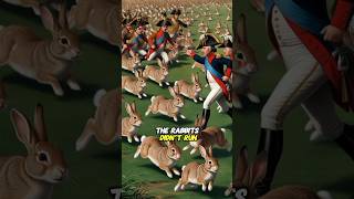 Did you know Napoleon was once attacked by a horde of bunnies history shorts [upl. by Nnaeirual]