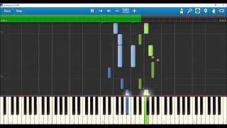 【Synthesia】Mili x Deemo Fable【Piano solo】 Full Version  Music Sheet [upl. by Llerryt]