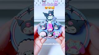 DIY Kuromi Hangtag💜🖤aesthetic kuromi diy [upl. by Lenard]