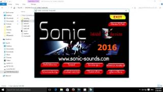 แนะนำการติดตั้งโปรแกรม Sonic Karaoke By Sonic Karaoke TEAM [upl. by Lyrahs809]